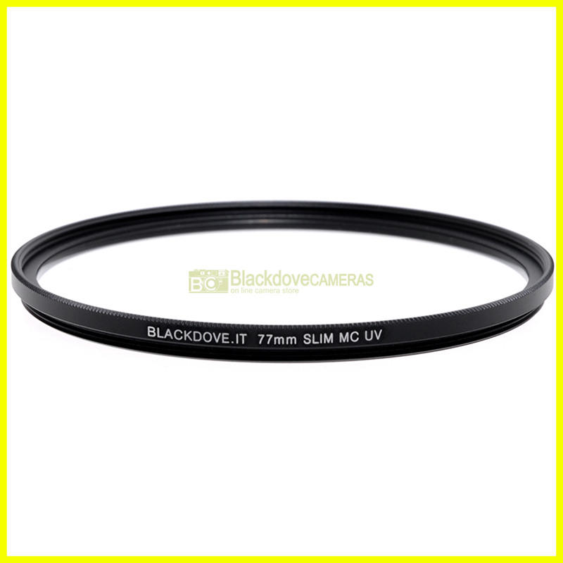 77mm. filtro UV MC Slim Blackdove-cameras. Ultra violet filter, Multi Coated. 