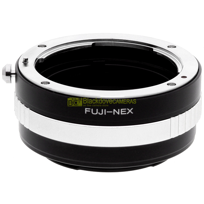 Anello adapter Obiettivi Fuji Fujica su fotocamere Sony E-Mount Nex-Alpha