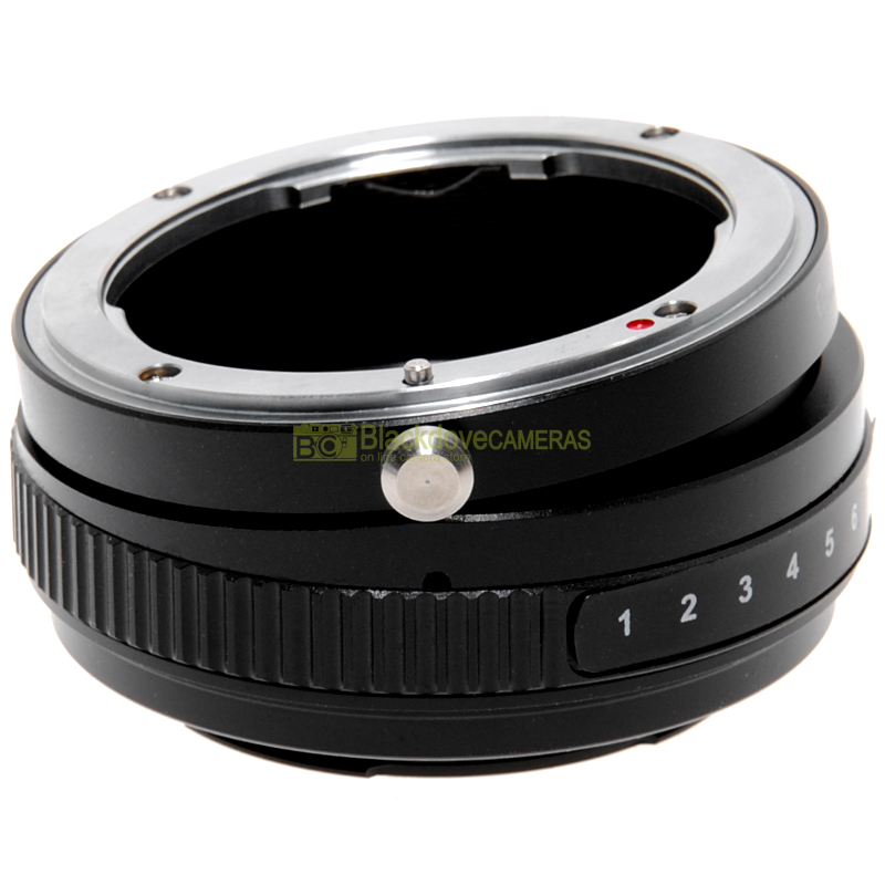 Adapter TILT basculante per obiettivi Nikon su fotocamere digitali Sony E-Mount