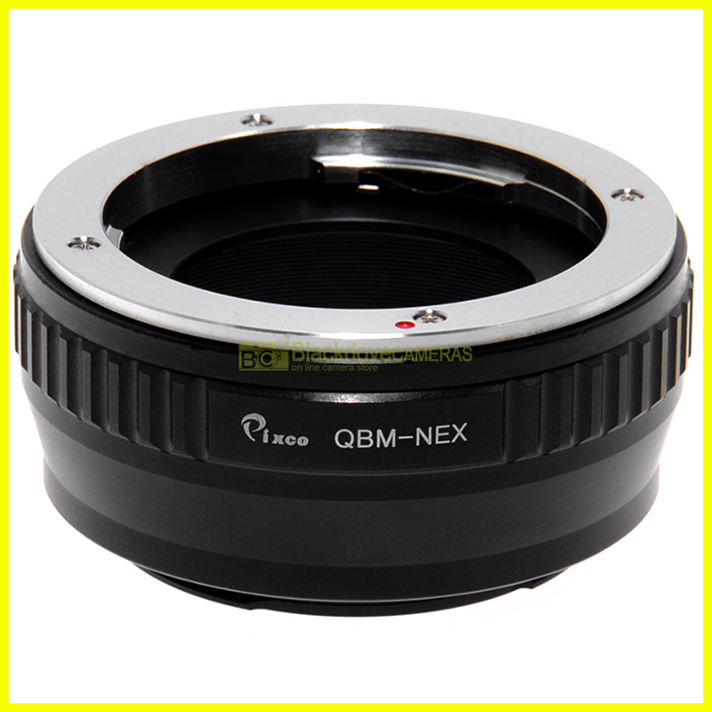 Adapter per obiettivi Rollei QBM su fotocamere Sony E Mount Nex-Alpha Adattatore