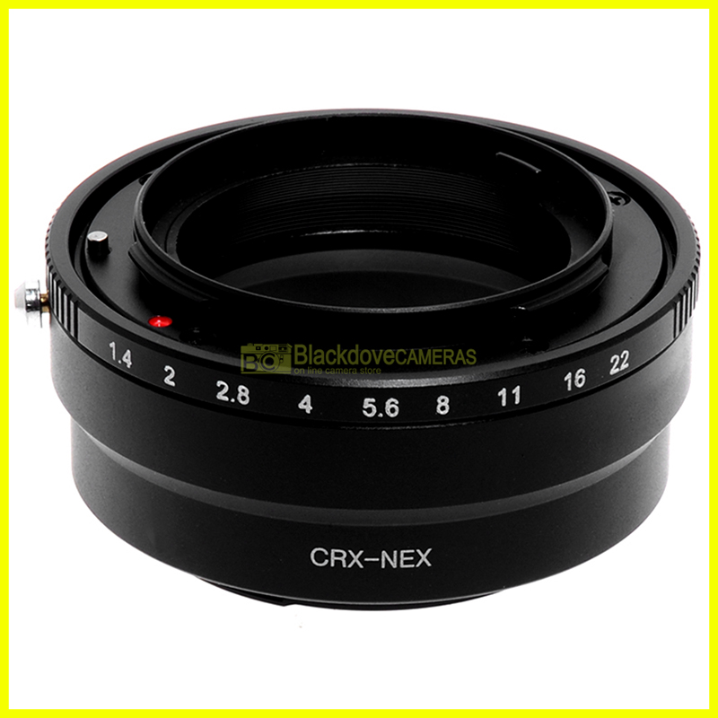 Adapter per obiettivi Contarex CRX su fotocamere digitali Sony E Mount Nex-Alpha