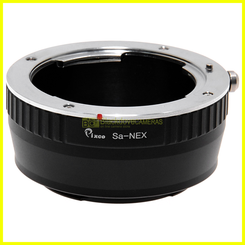 Adapter per obiettivi Sigma SA su fotocamera Sony E-Mount e Nex. Adattatore