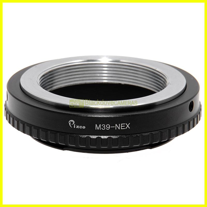 Adapter per obiettivi a vite M39 su fotocamere mirrorless Sony E Mount Nex-Alpha