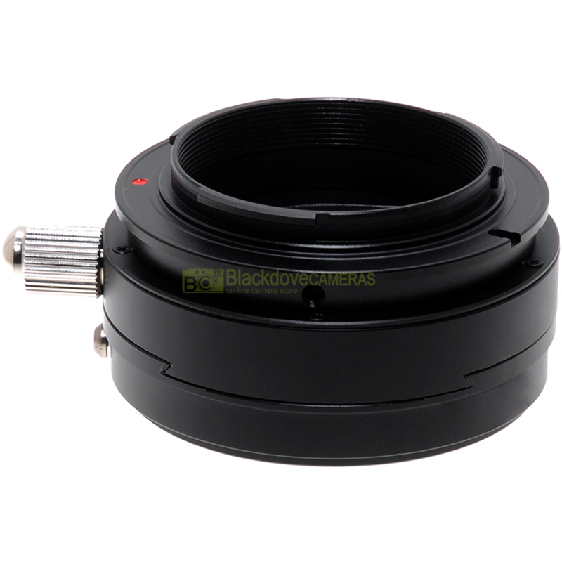 Adattatore SHIFT per obiettivi Nikon su fotocamere Sony E-mount decentrabile