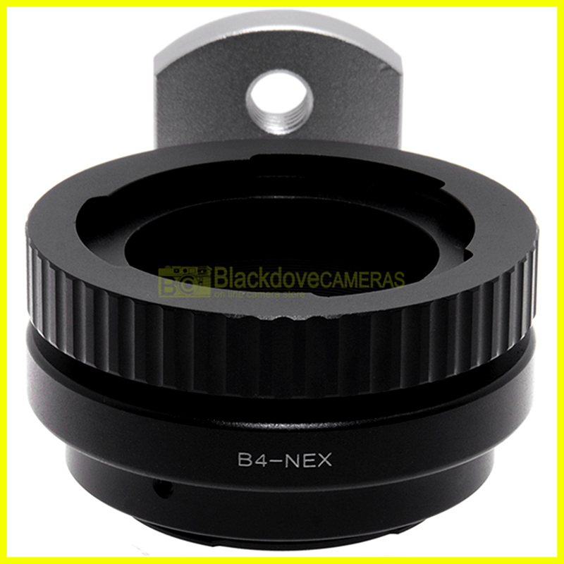 Adapter per obiettivi B 4 su fotocamera Sony E-Mount e Nex. Adattatore Sony E-B4