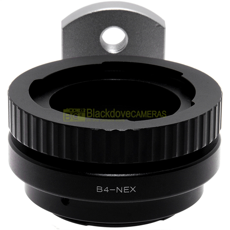 Adapter per obiettivi B 4 su fotocamera Sony E-Mount e Nex. Adattatore Sony E-B4
