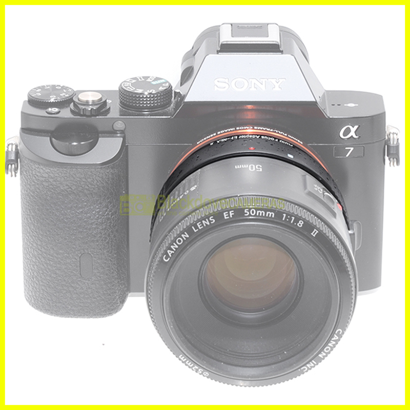 Adapter x obiettivi Canon EOS EF su corpi Sony E-Mount Autofocus II versione.