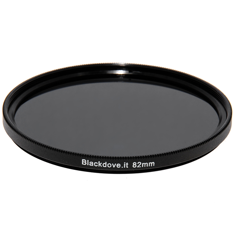 82mm. filtro Neutral density ND8 (+3 stops) Blackdove-cameras per obiettivi M82