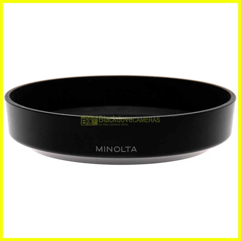 Paraluce Minolta per obiettivo A 28/80mm f3,5-5,6. Parasole originale. Lens hood
