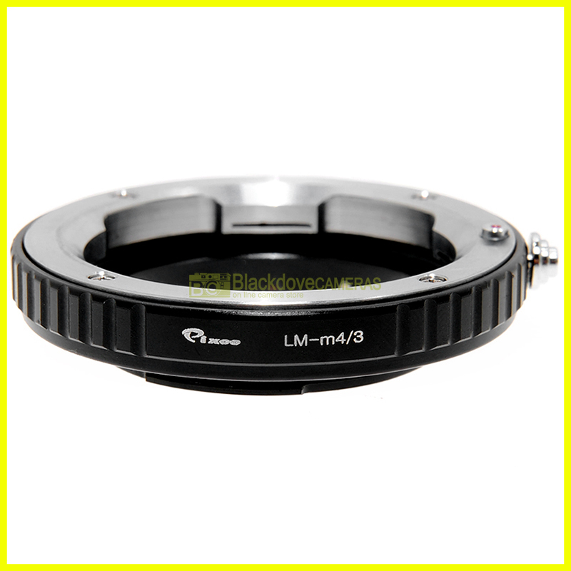 Adattatore per obiettivi Leica M su fotocamere Micro 4/3. Anello adapter MFT
