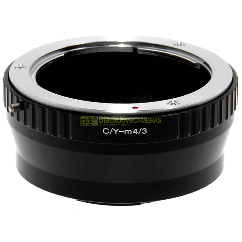 Adattatore per obiettivi Contax/Yashica su fotocamere Micro 4/3. Adapter MFT