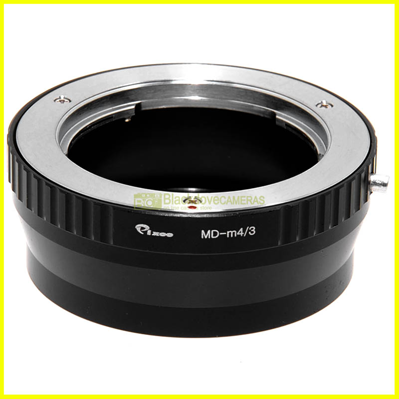 Adattatore per obiettivi Minolta MC-MD su fotocamere Micro 4/3. Adapter MFT