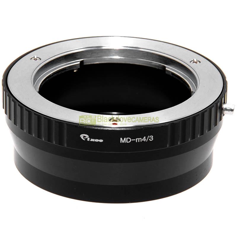 Adattatore per obiettivi Minolta MC-MD su fotocamere Micro 4/3. Adapter MFT
