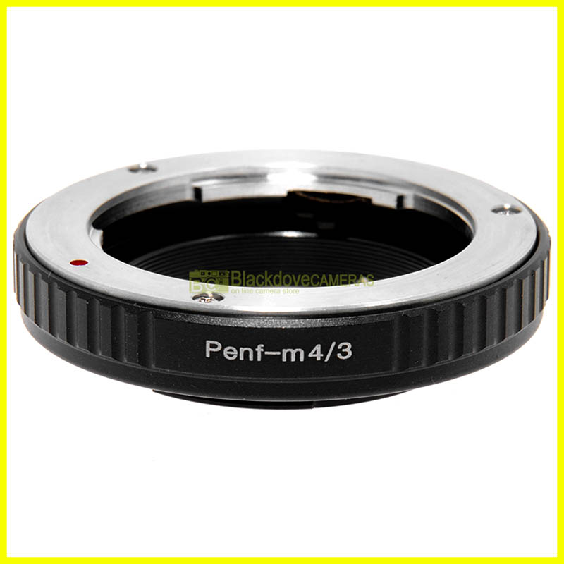Adattatore per obiettivi Olympus Pen F su fotocamere Micro 4/3. Adapter MFT