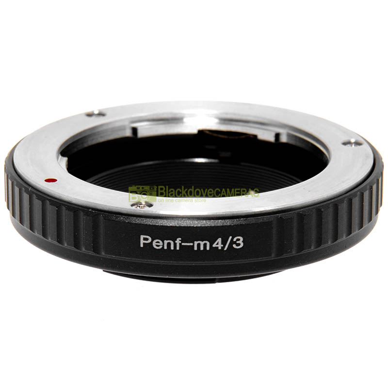Adattatore per obiettivi Olympus Pen F su fotocamere Micro 4/3. Adapter MFT