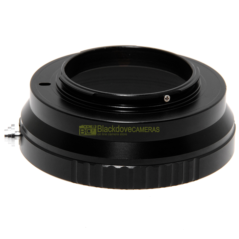 Adattatore per obiettivi Olympus 4/3 su fotocamere Micro 4/3. Anello adapter MFT