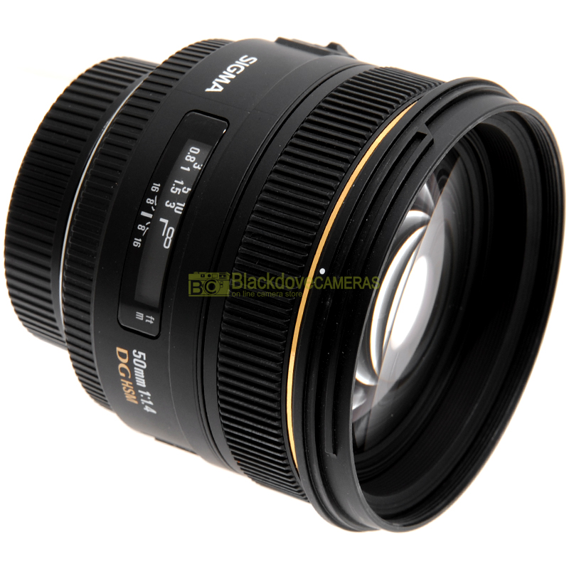 Sigma 50 mm. f1,4 DG HSM obiettivo full frame per fotocamere reflex Nikon AF