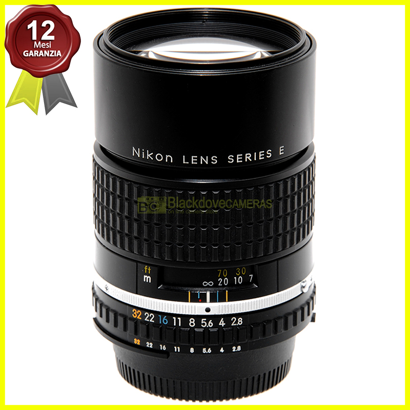 Obiettivo Nikon AI-S 135mm. f2,8 E Nero per fotocamere a pellicola e digitali