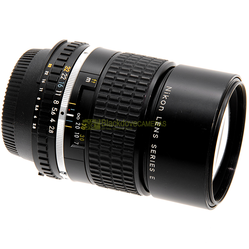 Obiettivo Nikon AI-S 135mm. f2,8 E Nero per fotocamere a pellicola e digitali