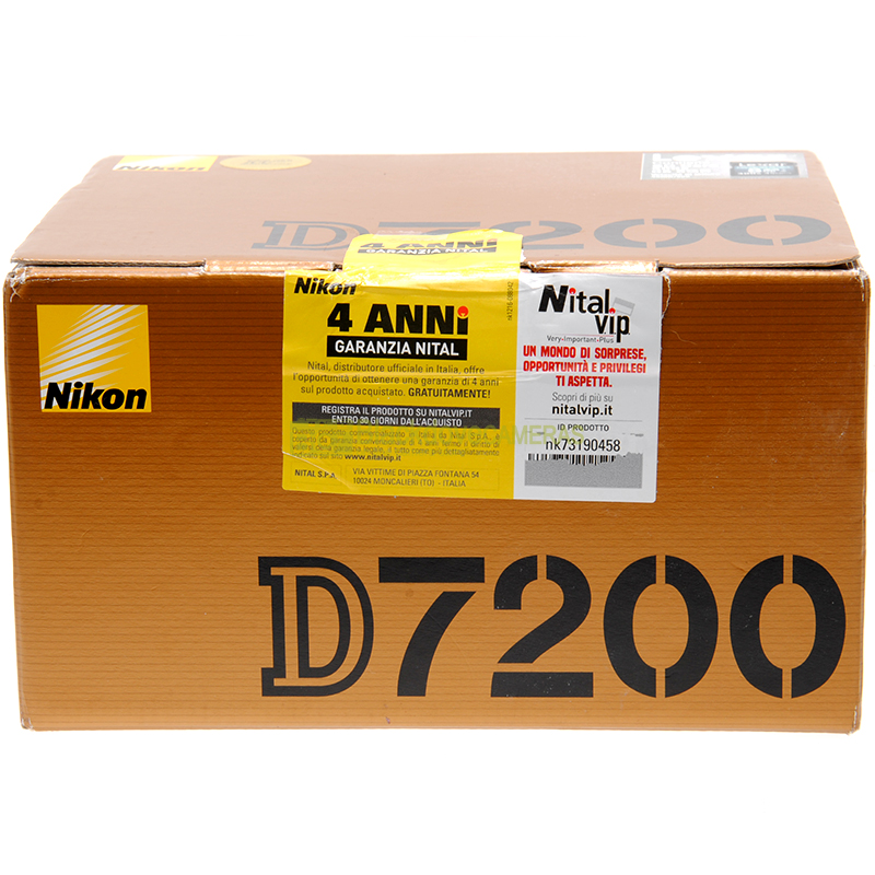 Nikon D7200 fotocamera reflex digitale APS-C