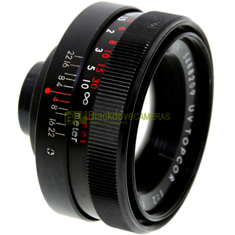 Topcon Tokyo Kogaku UV Topcor 50mm f2 Obiettivo per reflex Topcon Made in Japan