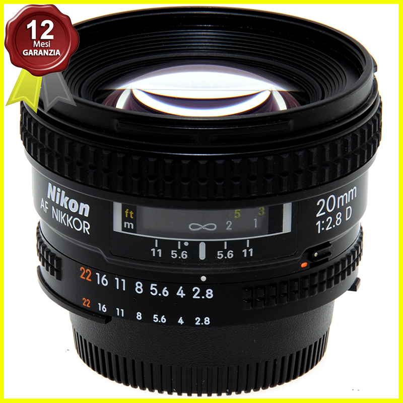 Nikon AF-D Nikkor 20 mm. f2,8
