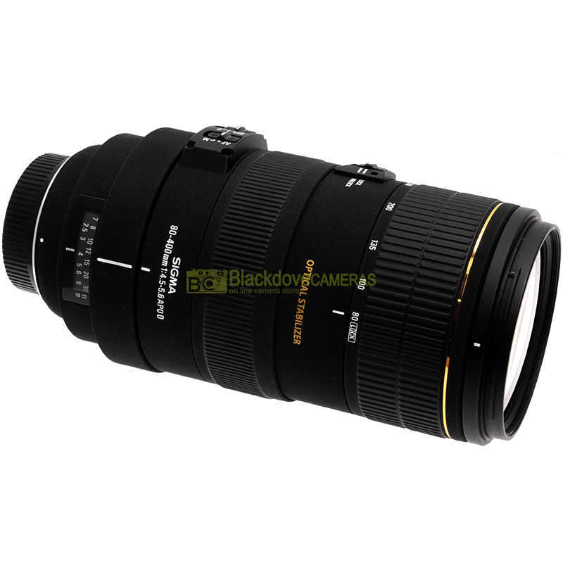 Sigma 80-400 mm f4,5-5,6 OS per Nikon