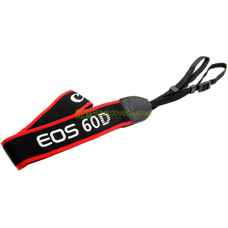 Tracolla Canon originale per fotocamere reflex EOS 60D. Genuine strap.
