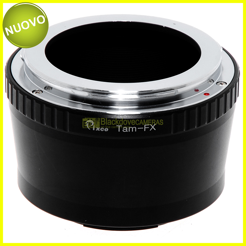 Anello adapter per obiettivi Tamron adaptall su fotocamere Fuji X. Adattatore.