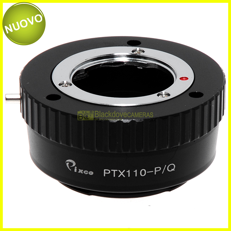 Anello adapter per obiettivi Pentax 110 su fotocamere Pentax Q. Adattatore.