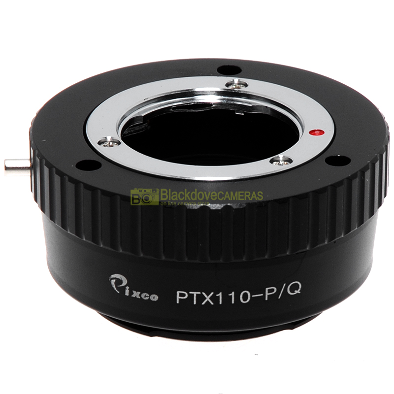 Anello adapter per obiettivi Pentax 110 su fotocamere Pentax Q. Adattatore.