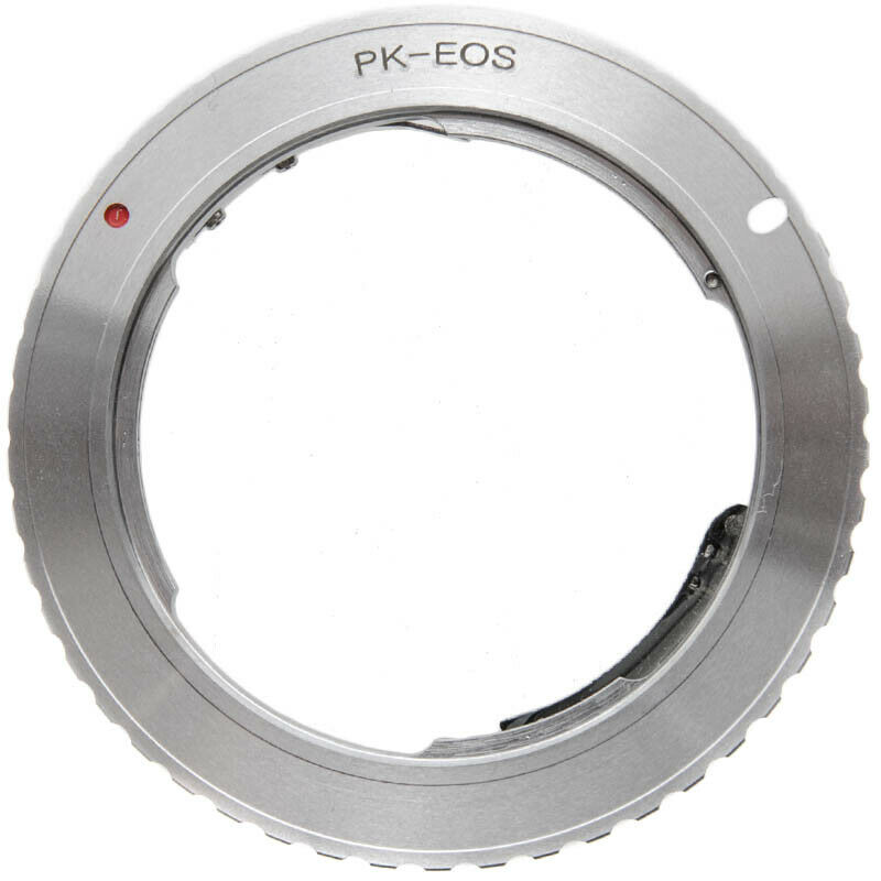 Adapter per obiettivi Pentax su fotocamere Canon EOS EF e EF-S Anello Adattatore