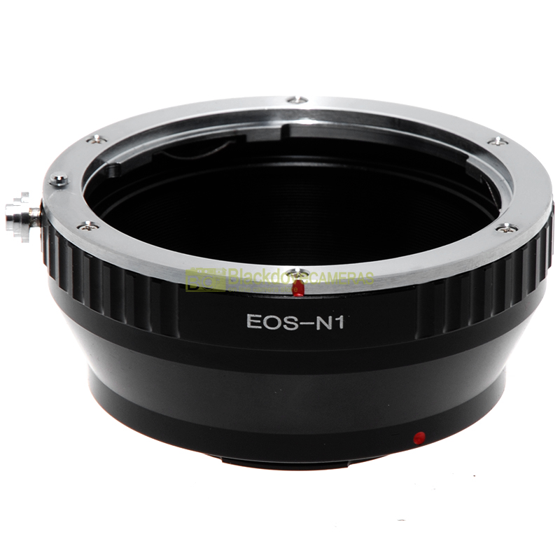 Adattatore per obiettivi Canon EOS su fotocamere Nikon 1