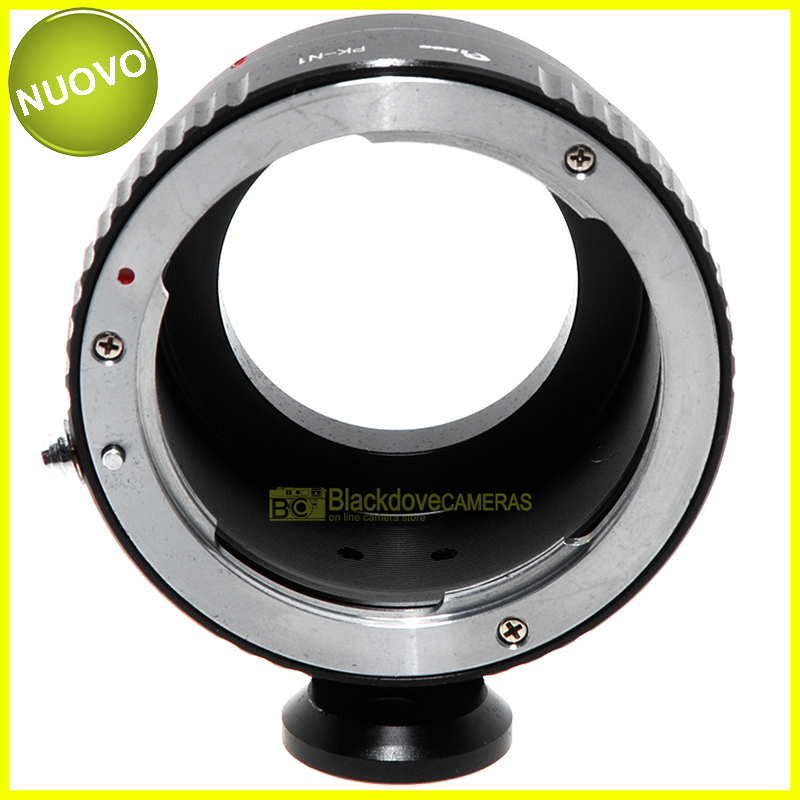 Adattatore per obiettivi Pentax KA su fotocamere Nikon 1 Anello adapter con ghiera
