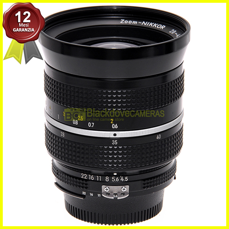 Nikon AI Nikkor 28/45mm. f4,5 obiettivo per fotocamere digitali e a pellicola