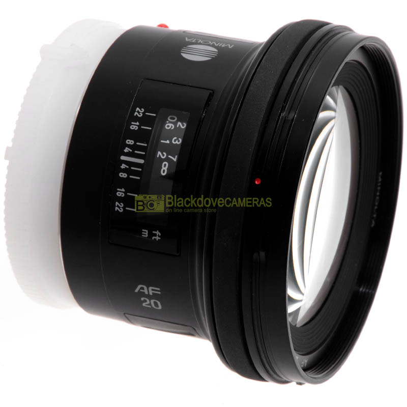 Minolta AF 20mm f2,8 obiettivo grandangolo per fotocamere Sony A-mount