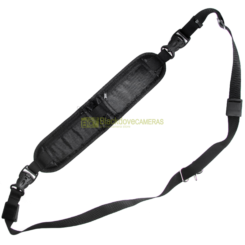 Tracolla universale con sgancio rapido, innesto a vite cavalletto. Camera strap.