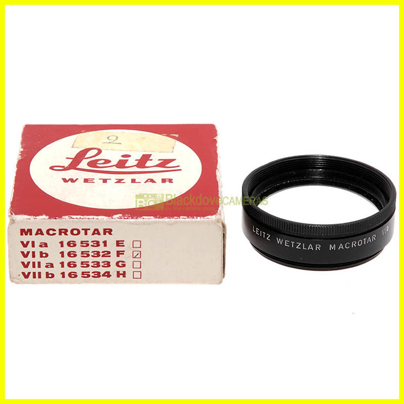 Leica Leitz Wetzlar Macrotar VI/b aggiuntivo macro con innesto Series VI Closeup