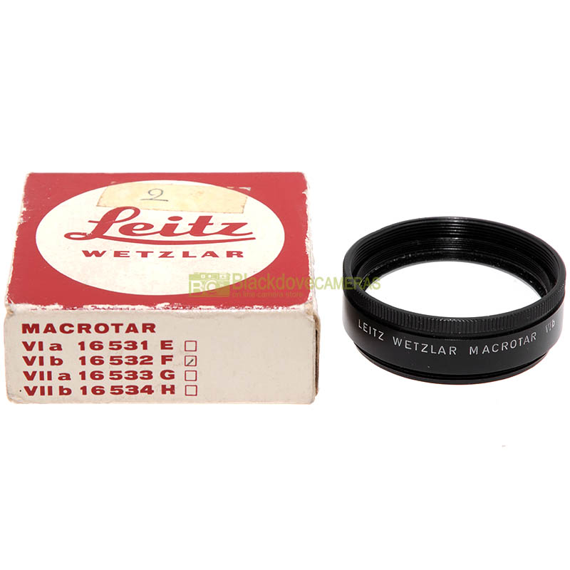 Leica Leitz Wetzlar Macrotar VI/b aggiuntivo macro con innesto Series VI Closeup