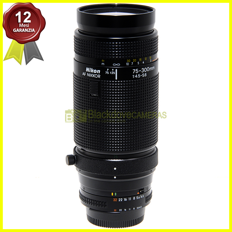 Nikon AF obiettivo zoom 75/300mm. f4,5-5,6 Macro
