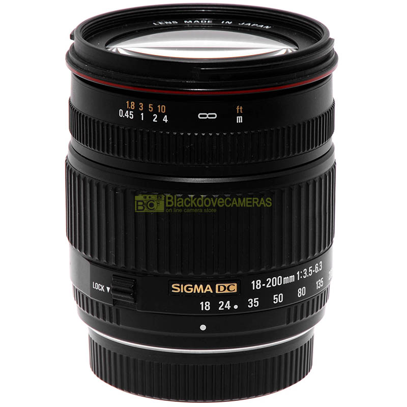 Sigma AF 18/200mm. f3,5-6,3 DC