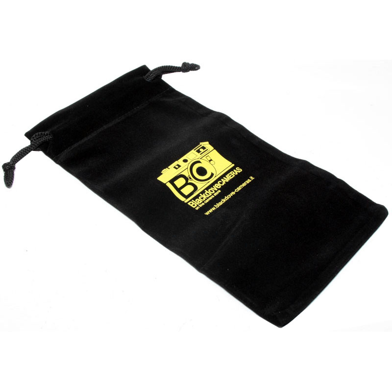Custodia morbida in velluto Blackdove-Cameras per protezione obiettivi cm 15x30
