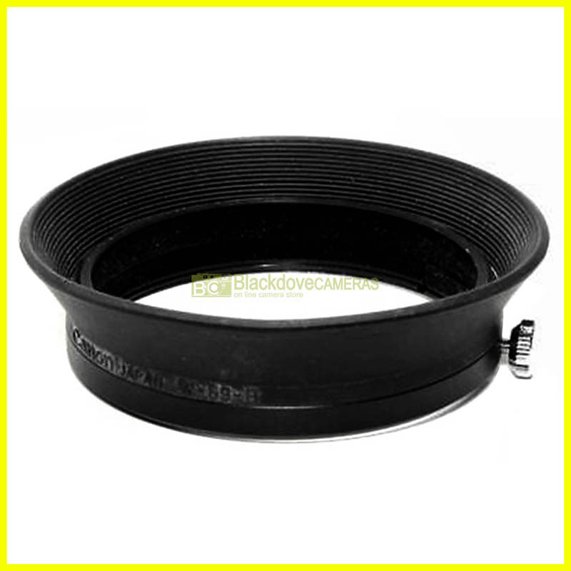 Canon FD paraluce W-69b per obiettivi grandangolari con filettatura filtri 67mm.