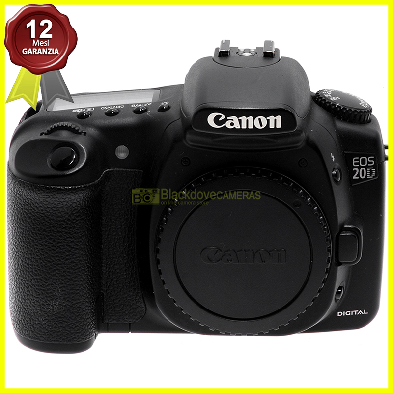 Canon EOS 20D fotocamera reflex digitale innesto EF. Macchina fotografica 20-D