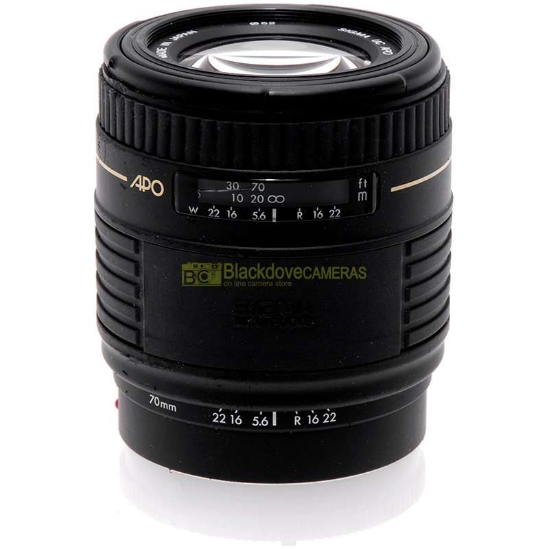 Sigma 70/210mm f4-5,6 APO obiettivo zoom A-mount per fotocamere Sony e Minolta
