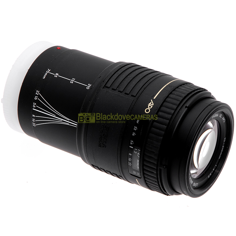 Sigma 70/210mm f4-5,6 APO obiettivo zoom A-mount per fotocamere Sony e Minolta