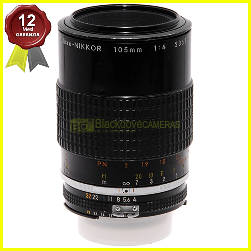Nikon AI-S Nikkor 105mm. f 4 Micro