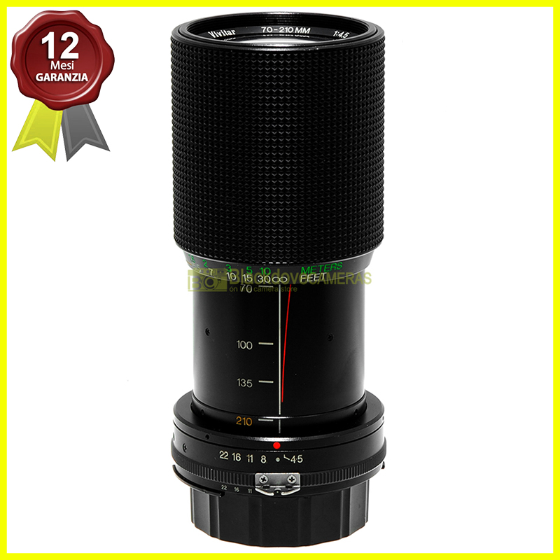 Vivitar MC 70/210mm f4,5 Close focusing