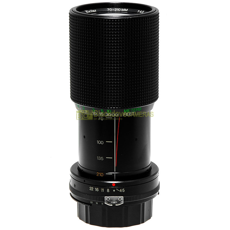 TVivitar MC 70/210mm f4,5 Close focusing
