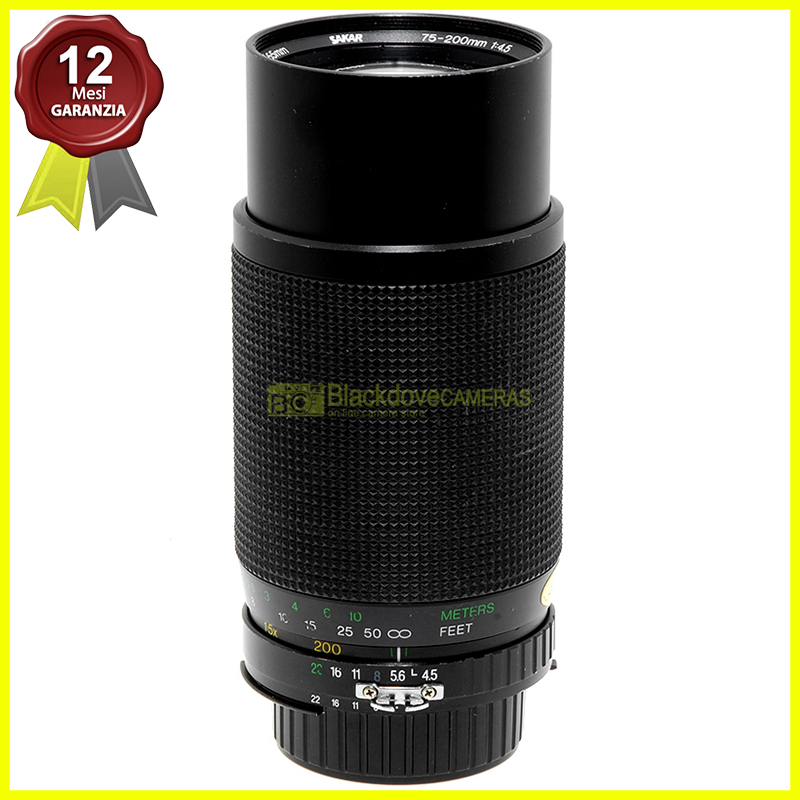 Sakar MC 75/200mm f4,5 Macro focusing